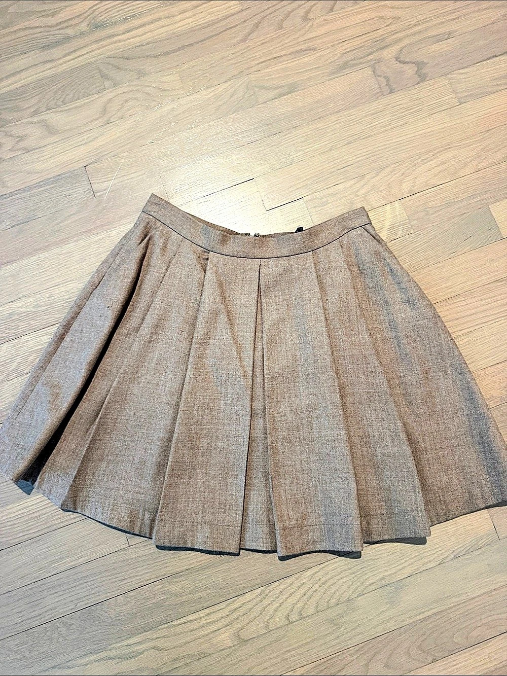 Club Monaco A-Line Skirt in Brown Size Small